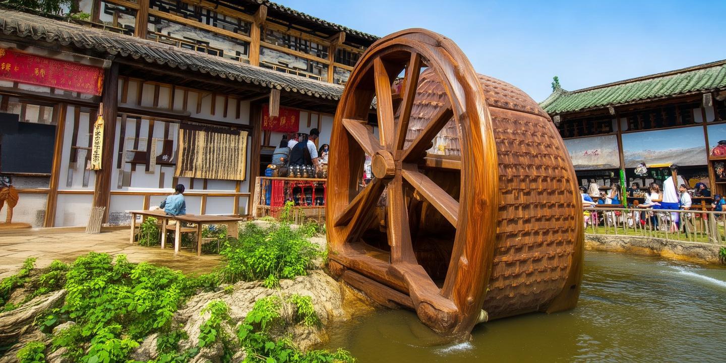 金贵镇黄河农耕文化展:龙骨水车操作赛与二十四节气课堂,传承农耕智慧